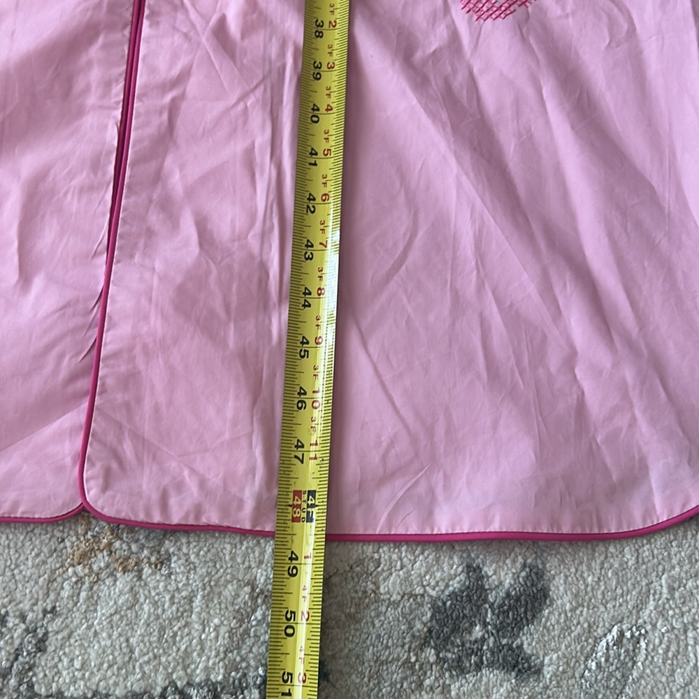 Tuckernuck Pink Resort Midi Dress with Bishop Sleeves and V-Neck - Picture 11 of 11